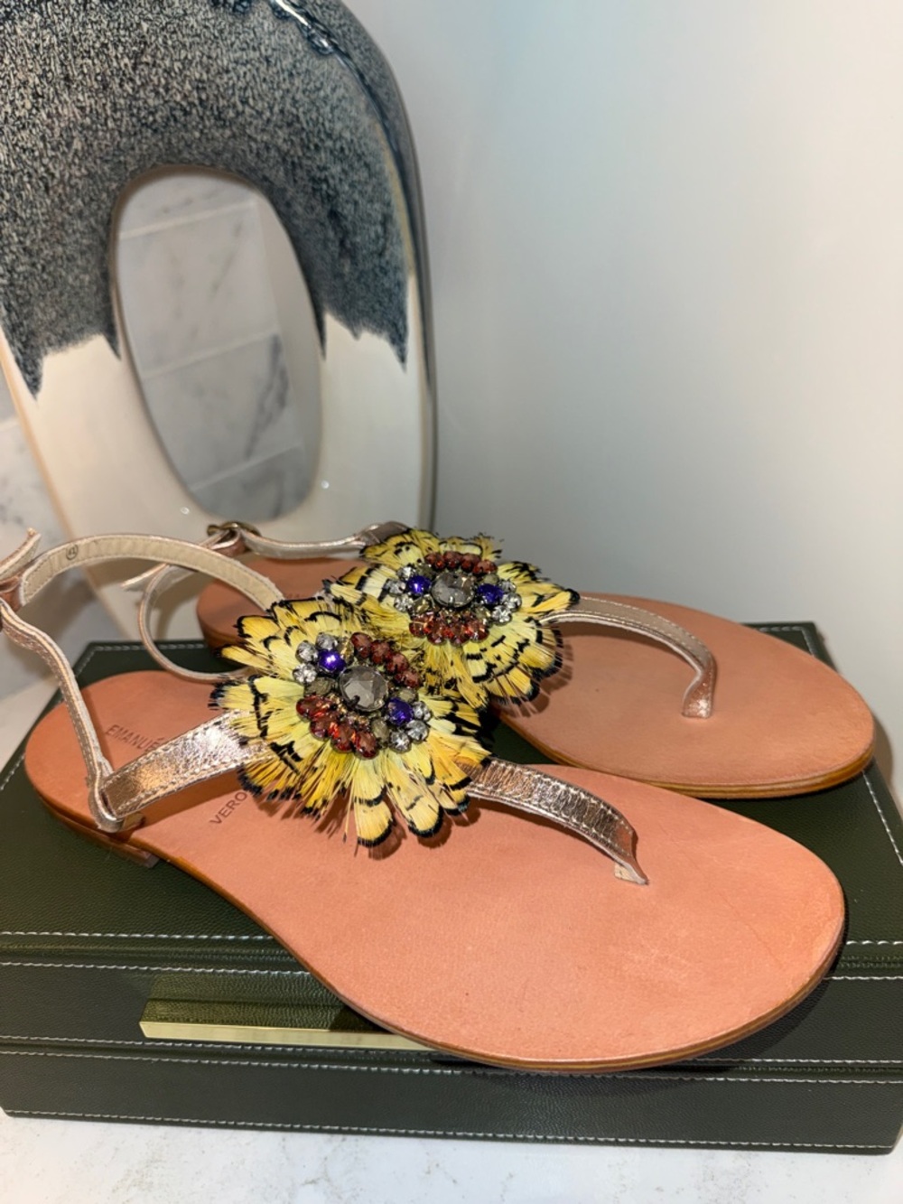 Anthropologie EmanueLyle Vee Sandals